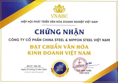 “Enterprise that meets Vietnamese business culture standards” Awards