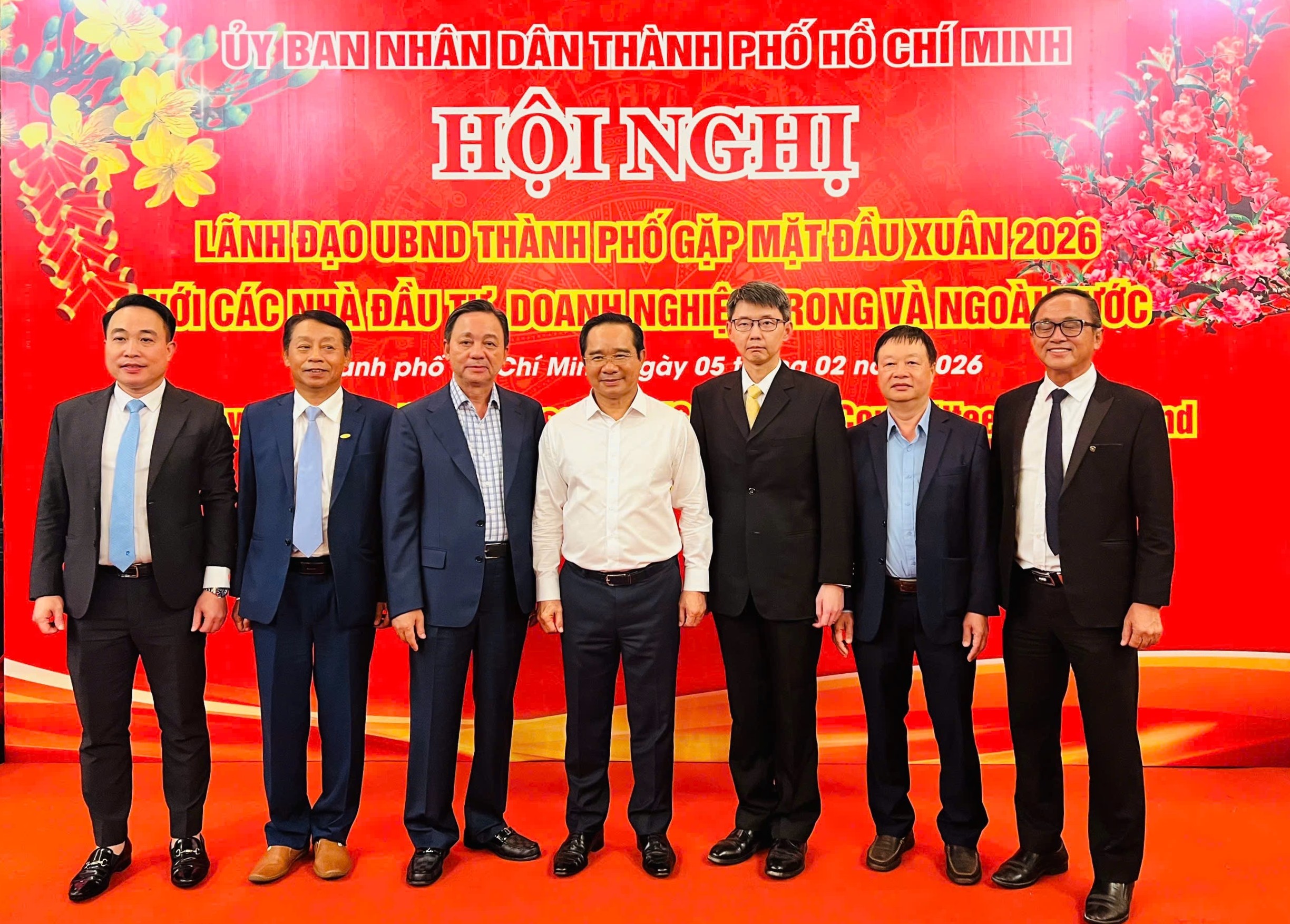 CSVC ATTENDS HCMC LEADERS' NEW YEAR MEETING WITH INVESTORS AND ENTERPRISES