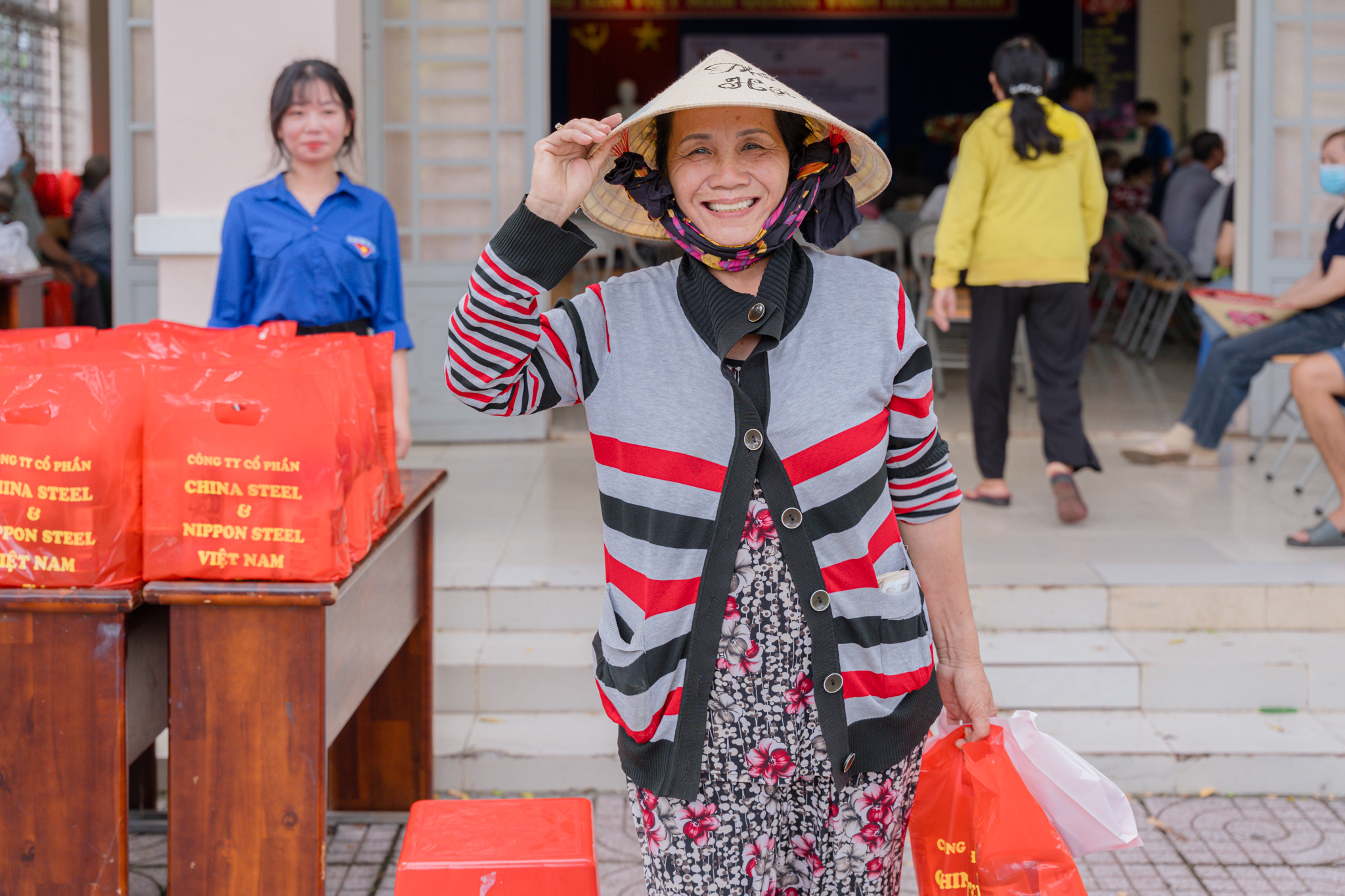 PROGRAM OF FREE MEDICAL EXAMINATION, MEDICATION DISTRIBUTION, AND GIFT-GIVING PROGRAM FOR DISADVANTAGED AND ELDERLY PEOPLE OF MY XUAN WARD, PHU MY CITY IN 2025